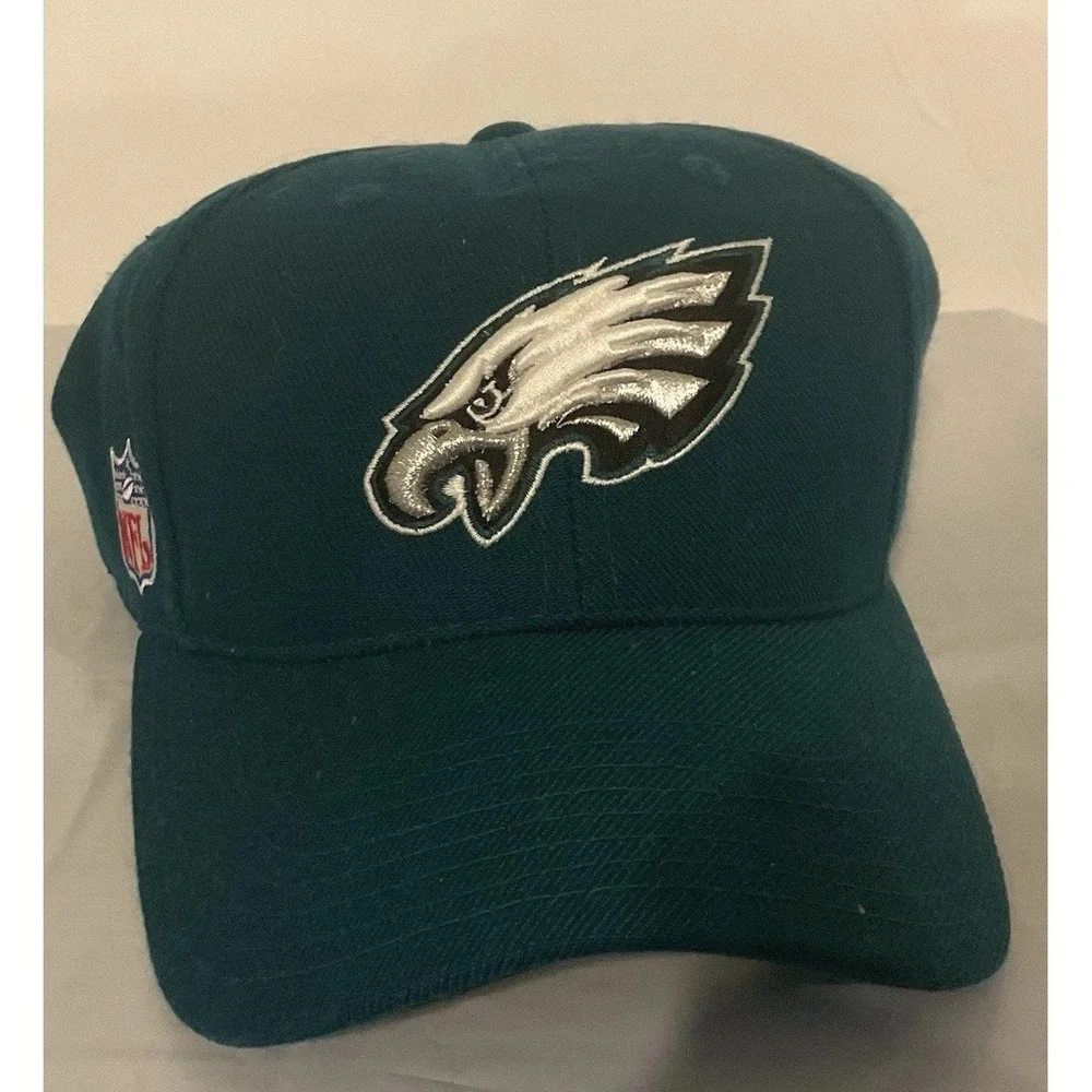 Philadelphia‎ Eagles Reebok NFL Team Apparel Green Hat Baseball Cap Adjustable